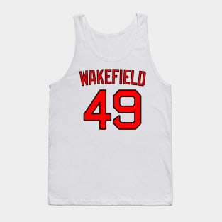 Tim Wakefield 49 Tank Top